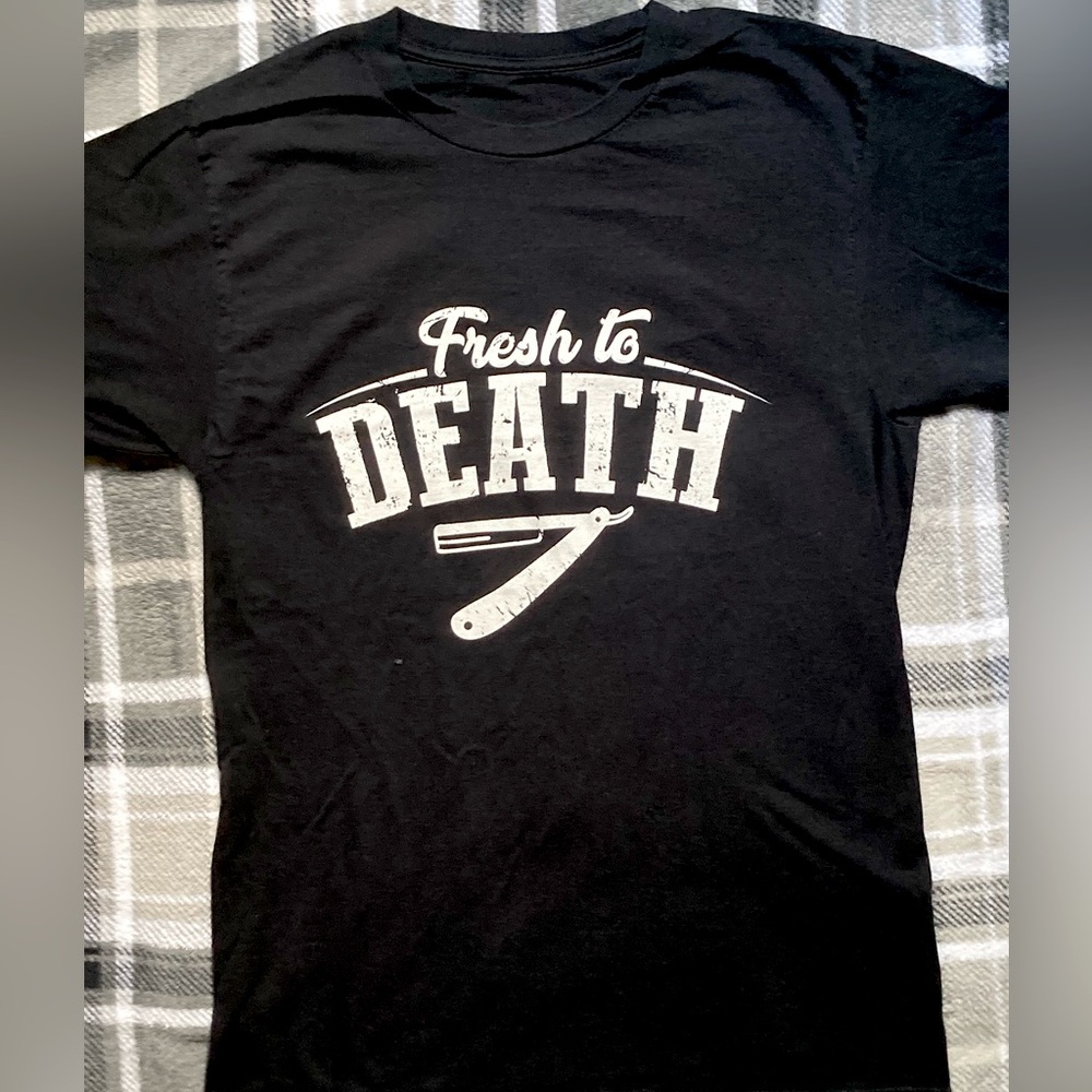 Barber graphic shirt size small